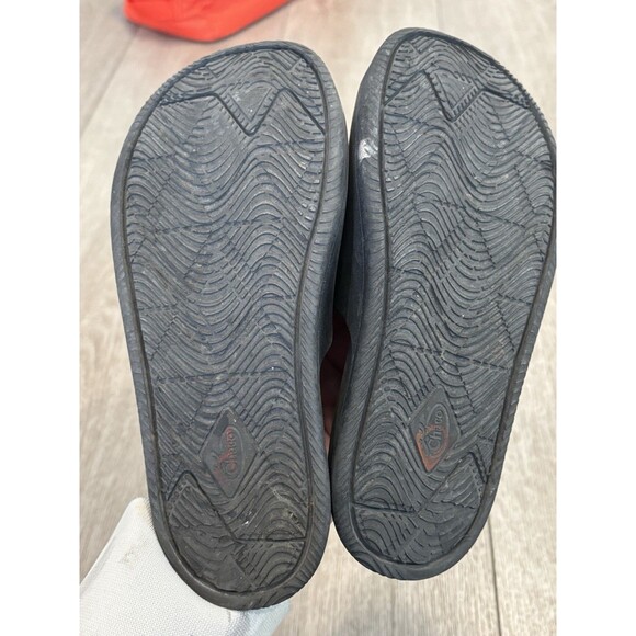 Chaco Chillos Slides / Slip On Sandals Tie Dye Straps Black Youth Size 2 Outdoor - Picture 4 of 5
